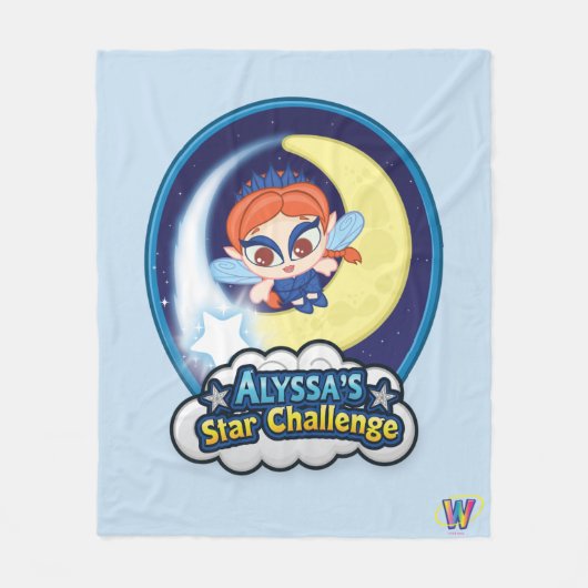 De Star Challenge van Alyssa Fleece Deken (Voorkant)
