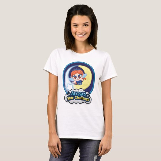 De Star Challenge van Alyssa T-shirt (Voorkant volledig)