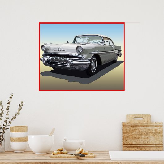 De Star Chief uit 1957 Poster (Keuken)