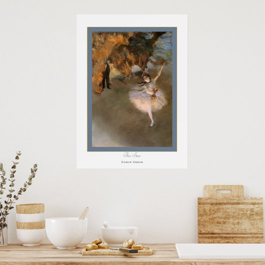 De Star~ Edgar Degas Poster (Keuken)