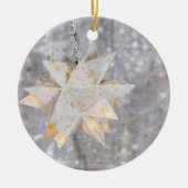 "DE STAR" IN CHRISTMAS CERAMIC ORNAMENT (Voorkant)