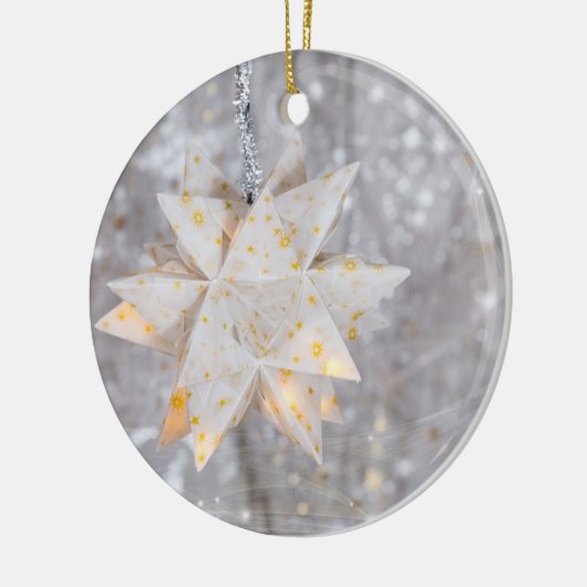 "DE STAR" IN CHRISTMAS CERAMIC ORNAMENT (Links)
