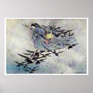 De Star Lovers van Warwick Goble Poster