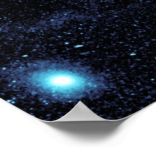 De Star Mira met stromende staart Poster (Hoek)