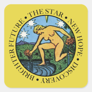 De Star Sticker met tekst