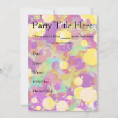 De Star Tarot Feest Uitnodiging (Achterkant)