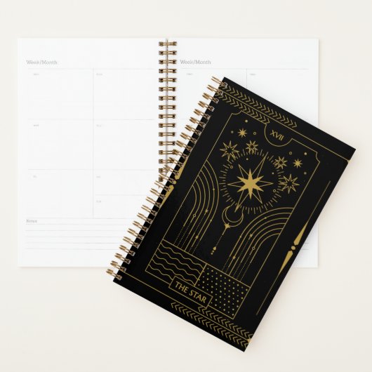 De Star tarot-kaart, Celestial Planner (Display)