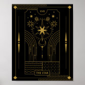 De Star tarot-kaart, Celestial Poster (Voorkant)