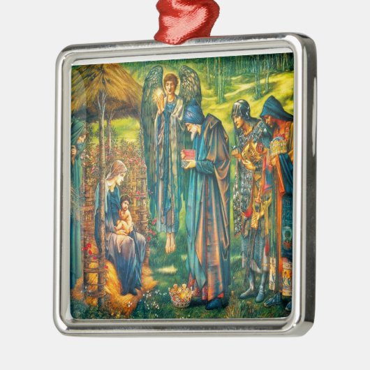 De Star van Bethlehem Premium Square Ornament (Links)