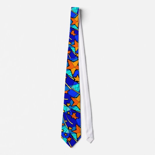 "DE STAR VAN HET SHOW" NECKTIE STROPDAS (Voorkant)
