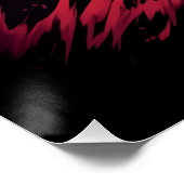De Stardust Samurai | Cosmic Cat Warrior Perfect Poster (Hoek)