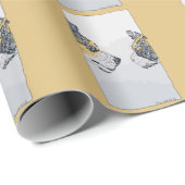 De Starende Blik Cadeaupapier (Rol Hoek)