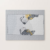 De Starende Blik Legpuzzel (Horizontaal)