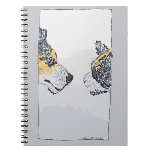 De Starende Blik Notitieboek (Voorkant)