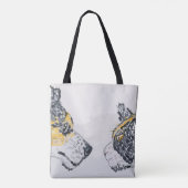 De Starende Blik Tote Bag (Achterkant)