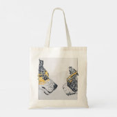 De Starende Blik Tote Bag (Achterkant)