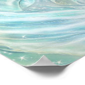 De 'Starlight' Drakenfantasie van Renee Lavoie Poster (Hoek)