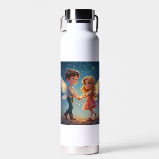 De Starlight sprookjeswaterflessen Waterfles (Voorkant)