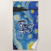 De Starry Knight Strandlaken (Voorkant)