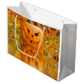 De Starry Pumpkin Groot Cadeauzakje (Voorkant Gekanteld)