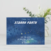De  Starry Sky Kaart (Staand voorkant)