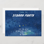 De  Starry Sky Kaart (Voorkant / Achterkant)