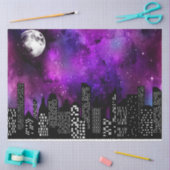 De Starry Skyline serie Design 2 Tissuepapier (Craft)
