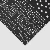 De Starry Skyline serie Design 3 Tissuepapier (Detail)