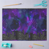 De Starry Skyline serie Design 4 Tissuepapier (Craft)