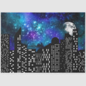De Starry Skyline serie Design 5 Tissuepapier (Voorkant)