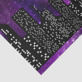 De Starry Skyline serie Design 6 Tissuepapier (Detail)