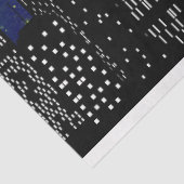 De Starry Skyline serie Design 9 Tissuepapier (Detail)