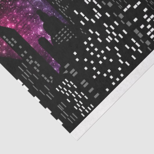 De Starry Skyline serie ontwerp 7 Tissuepapier (Detail)