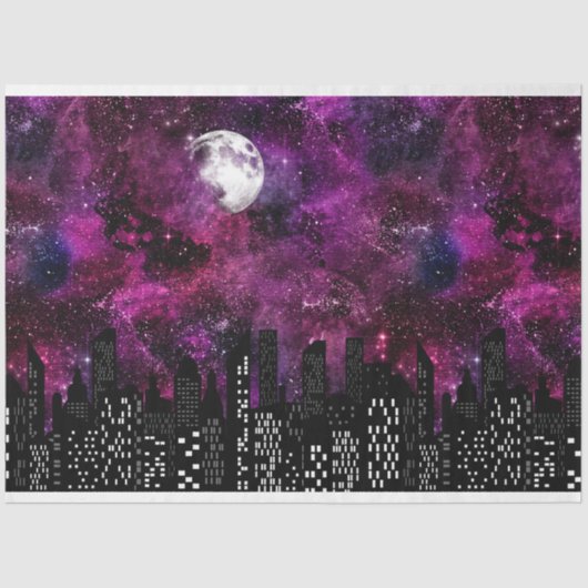 De Starry Skyline serie ontwerp 7 Tissuepapier (Voorkant)