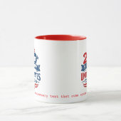 De Stars & Stripes Semi-quintennial Mok (Midden)
