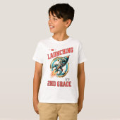De start in groep 4 - Terug naar school T-shirt (Voorkant volledig)