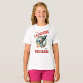 De start in het 2e leerjaar - Terug naar school T-shirt (Voorkant volledig)