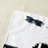 De start - Stunt Scooter Trick Strandlaken (In situ)