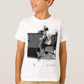 De start - Stunt Scooter Trick T-shirt (Voorkant)