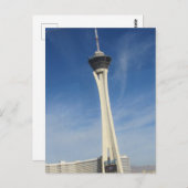 De start van Las Vegas Briefkaart (Voorkant / Achterkant)