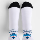De Startup Kit Raket Logo Crew Soks Sokken (Top)