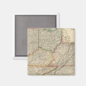 De staten Delaware en Maryland Magneet (Voorkant / Achterkant)