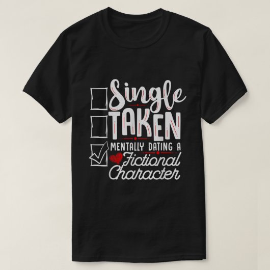 De status van het relatie geeft een fictieve CC T-shirt (Design voorkant)