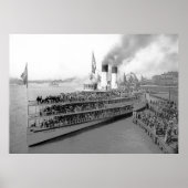 De Steamer Tashmoo Poster (Voorkant)