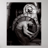 De Steamfitter, 1921.  foto Poster (Voorkant)