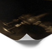 De Steamfitter van Lewis Hine Poster (Hoek)