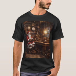 De Steampunk Workshop van de Kerstman T-shirt