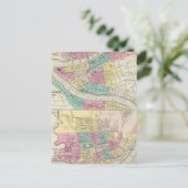 De steden Pittsburgh Allegheny Cincinnati Briefkaart (Staand voorkant)