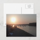 De Steden van de vierling bij Zonsondergang Briefkaart (Voorkant / Achterkant)
