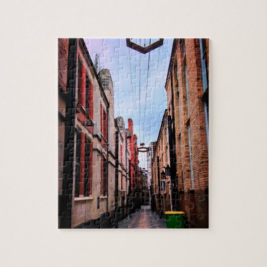 De steegje legpuzzel (Verticaal)